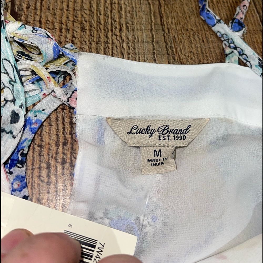 Lucky Brand Printed Jingo Dress NWT - Picture 10 of 10